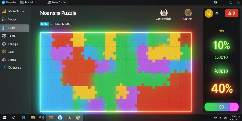 Visual menakjubkan dari latar belakang dunia game.
