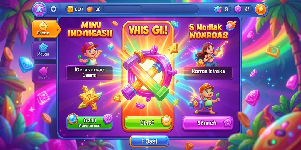 Menunjukkan momen seru saat bermain dengan teman.