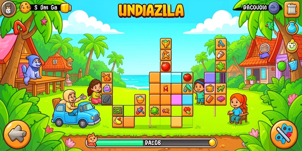 Gameplay seru yang membuat ketagihan.