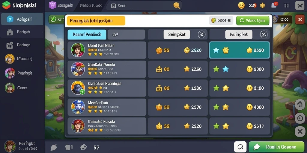 Pengalaman bermain yang seru dan mendebarkan.
